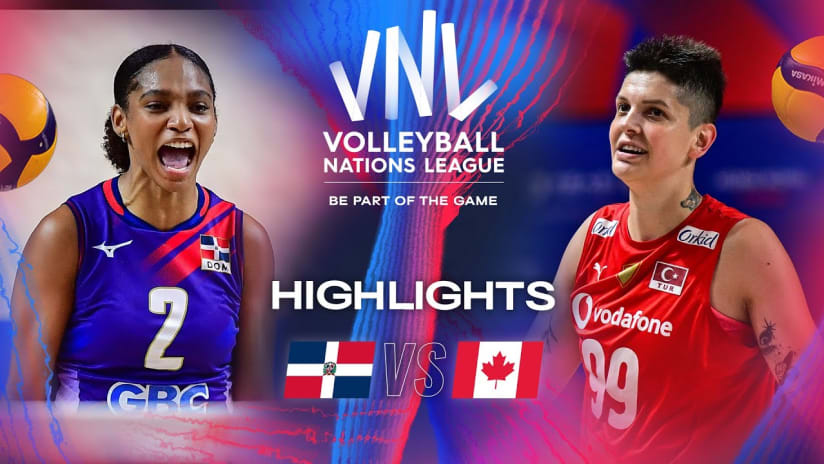 🇩🇴 DOM vs. 🇹🇷 TUR - Highlights | Week 3 | Women's VNL 2024