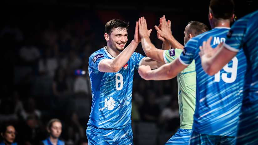 Türkiye (TUR) vs. Slovenia (SLO) men - Pool 4 - Preliminary Phase Volleyball Nations League