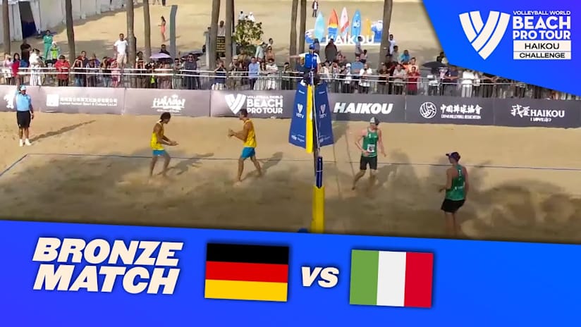 Huster/Just vs. Dal Corso/Viscovich - Bronze Match Highlights | Haikou 2024 #BeachProTour