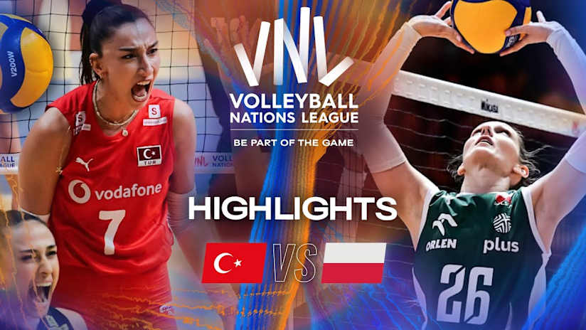 Türkiye 🇹🇷 vs. Poland 🇵🇱 - Highlights | Week 1 | Women's VNL 2025