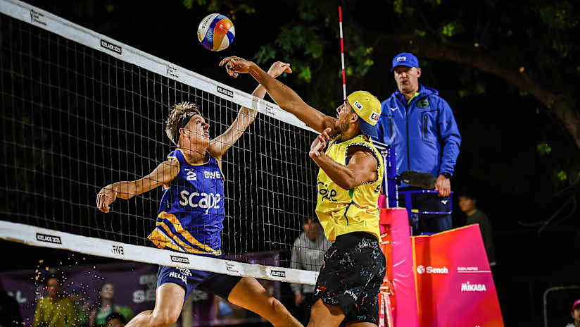 Åhman/Hellvig (SWE) vs. George/Saymon (BRA) - Pool C #72422583