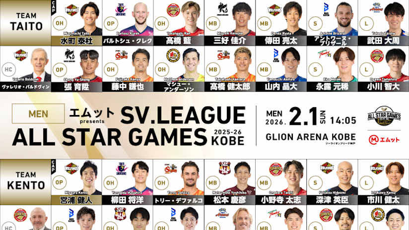 All Star Game Men Japan