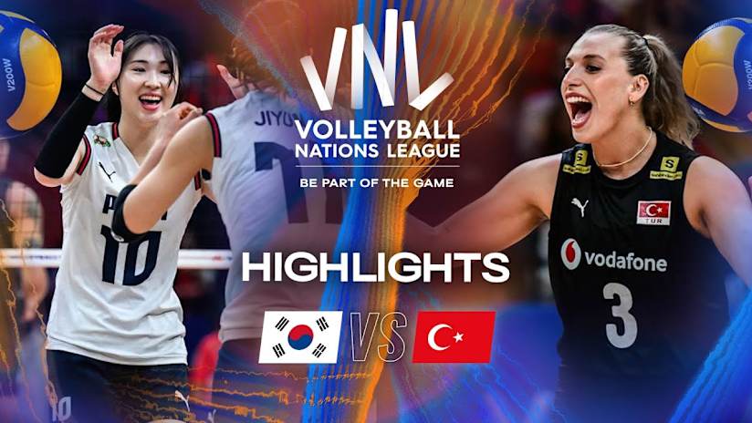 Korea 🇰🇷 vs. Türkiye 🇹🇷 - Highlights | Week 2 | Women's VNL 2025