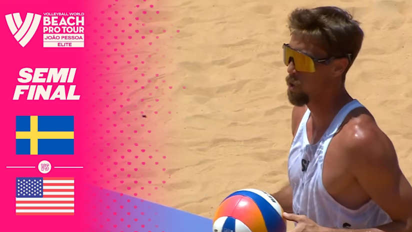 Åhman/Hellvig vs. Crabb/Benesh - Semi Final Highlights | João Pessoa 2026 #BeachProTour
