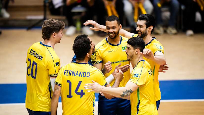 Brazil (BRA) vs. Japan (JPN) men - Pool 9 - Preliminary Phase #52037349