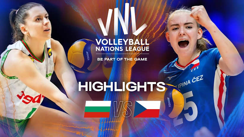 Bulgaria 🇧🇬 vs. Czechia 🇨🇿 - Highlights | Week 2 | Women's VNL 2025