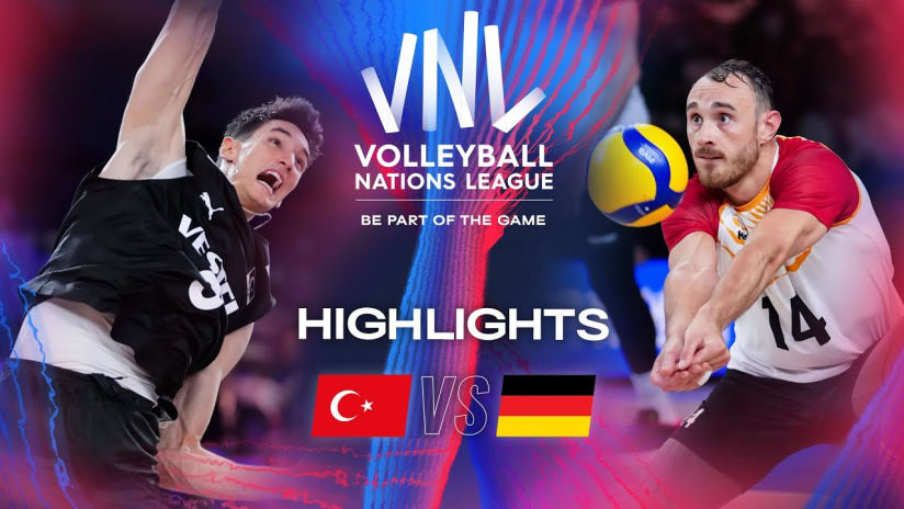 🇹🇷 TUR vs. 🇩🇪 GER - Highlights | Week 2 | Men's VNL 2024