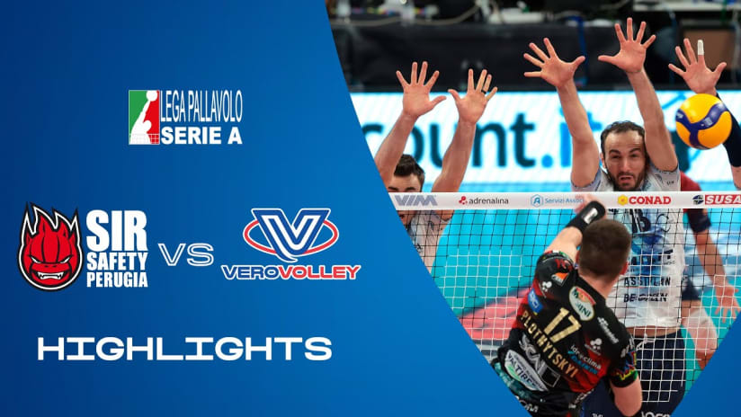 Perugia vs. Monza | Highlights | Superlega | Round 1 of the Finals