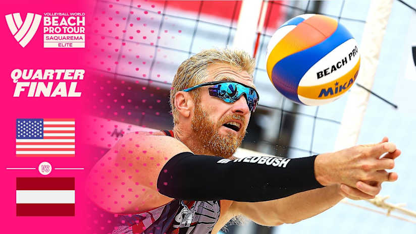 Evans/Budinger vs. Plavins/Fokerots - Quarter Final Highlights | Saquarema 2026 #BeachProTour