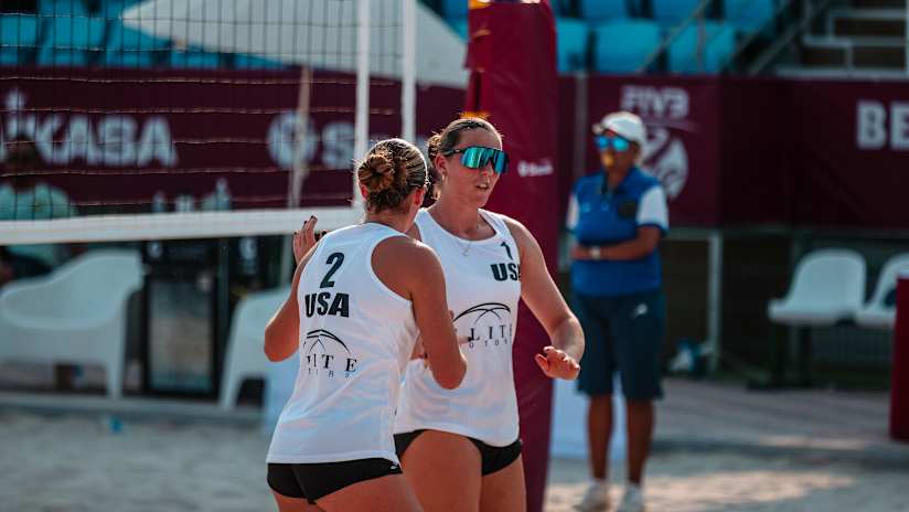 Junk/Junk (USA) vs. Kiara/Leticia (BRA) - Pool B #66039070