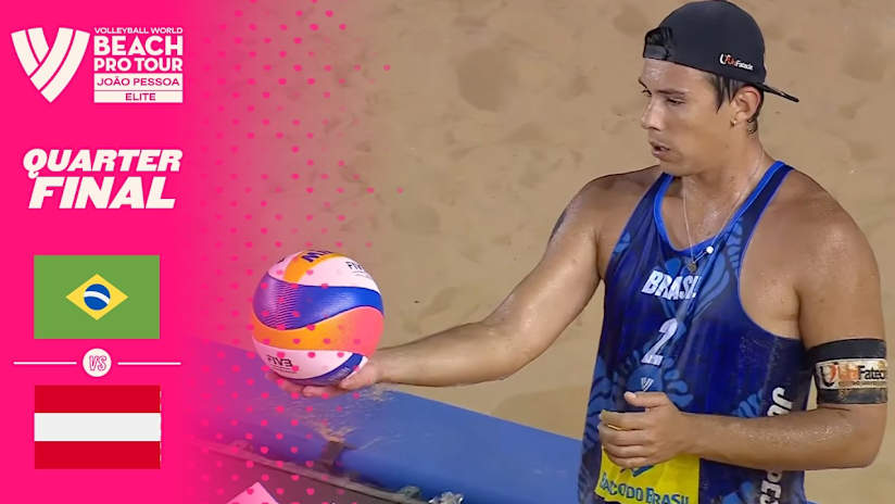 Evandro/Arthur Lanci vs. Waller/Pristauz  - Quarter Final Highlights |João Pessoa 2026 #BeachProTour