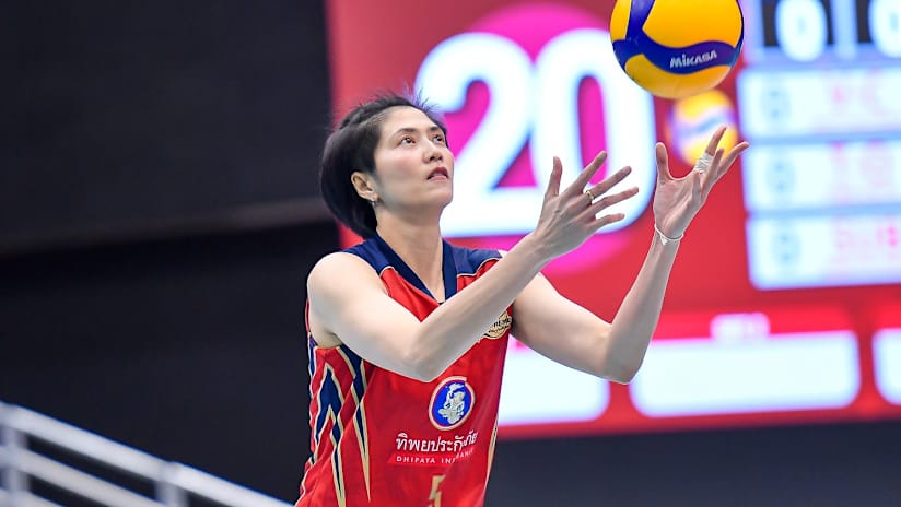 Supreme’s star middle blocker Pleumjit Thinkaow is ready to shine in the AVC Champions League (source: Supreme VC)