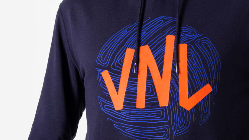 IPSTA VNL SWEAT CAPUCHE BLEU JOY TWIST