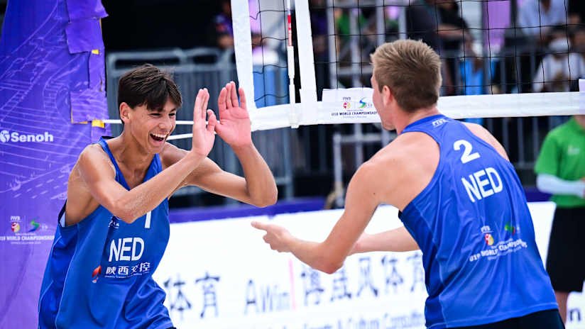 LIU Y./SONG Jinyang (CHN) vs. Sonneville/van der Wel (NED) - Pool A #20184018