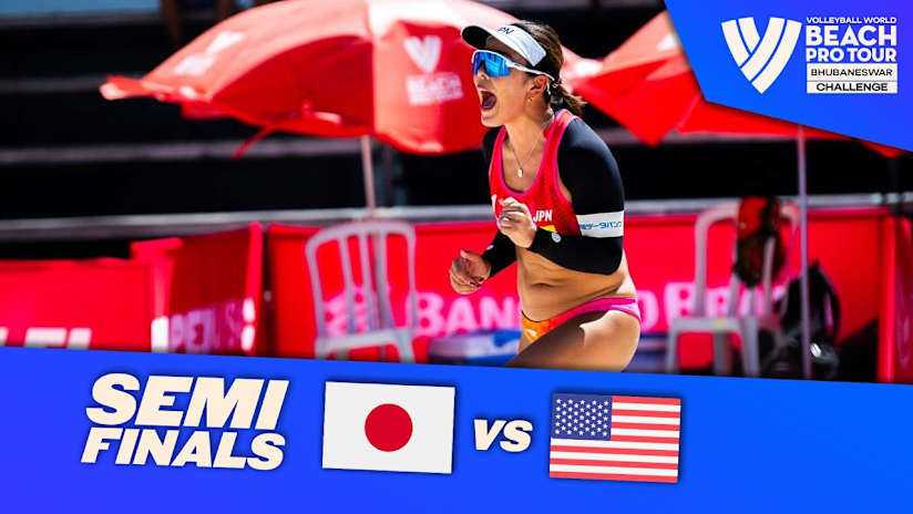 Shiba/Reika vs. Myszkowski/Kan - Semi Final Highlights | Bhubaneswar 2026 #BeachProTour