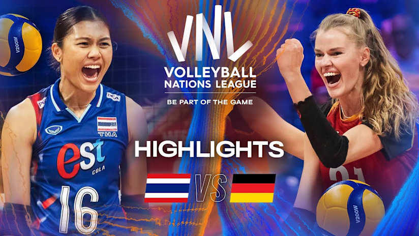 Thailand 🇹🇭 vs. Germany 🇩🇪 - Highlights | Week 3 | Women's VNL 2025