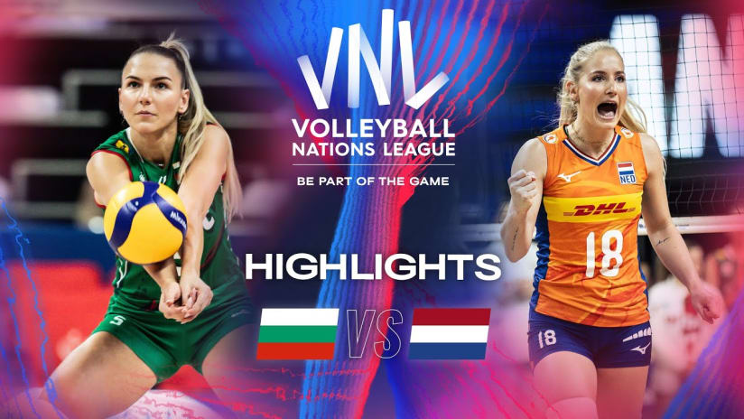 🇧🇬 BUL vs. 🇳🇱 NED - Highlights | Week 1 | Women's VNL 2024