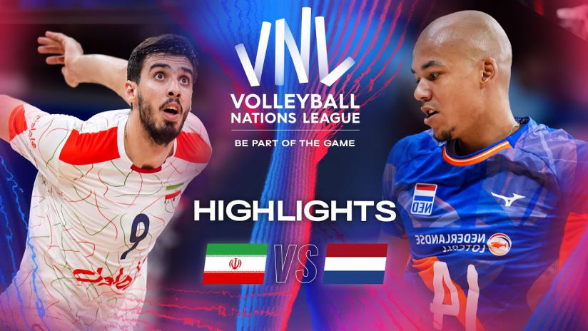 🇮🇷 IRI vs. 🇳🇱 NED - Highlights | Week 3 | Men's VNL 2024
