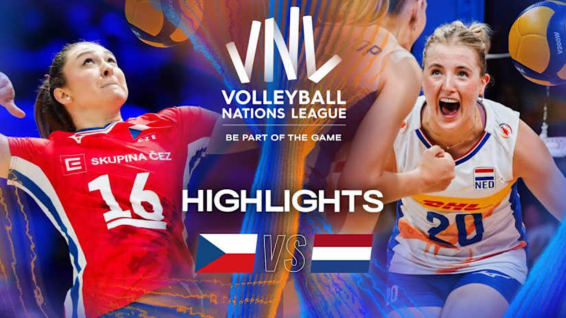 Czechia 🇨🇿 vs. Netherlands 🇳🇱 - Highlights | Week 3 | Women's VNL 2025