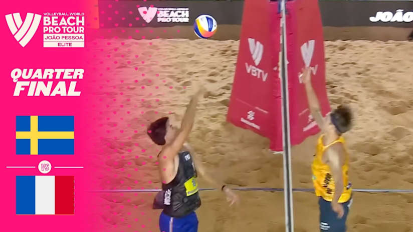 Åhman/Hellvig vs. Genevieve Gardoque /Chouikh - Quarter Final | João Pessoa 2026 #BeachProTour