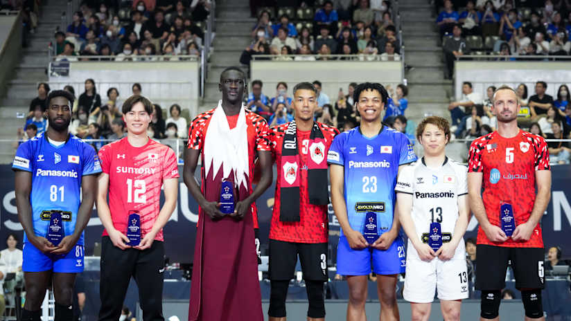 Al-Rayyan Sports Club (QAT) (RSC) vs. Osaka Bluteon (JPN) (OBT) men - Final 1-2 #44710723