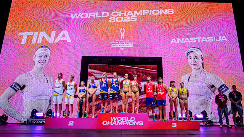 Tina/Anastasija (LAT) vs. Nuss/Brasher (USA) - Final 1st Place #73427442