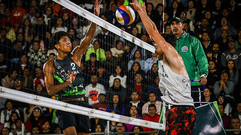 Lares/Carlos Andres (MEX) vs. Charbonneau/Heider (CAN) - Pool A #68144951