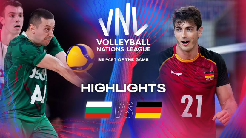 🇧🇬 BUL vs. 🇩🇪 GER - Highlights | Week 2 | Men's VNL 2024