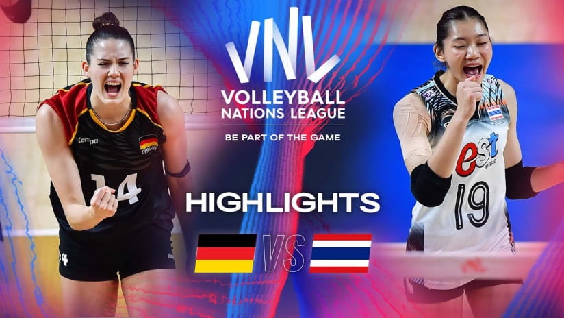 🇩🇪 GER vs. 🇹🇭 THA - Highlights | Week 3 | Women's VNL 2024