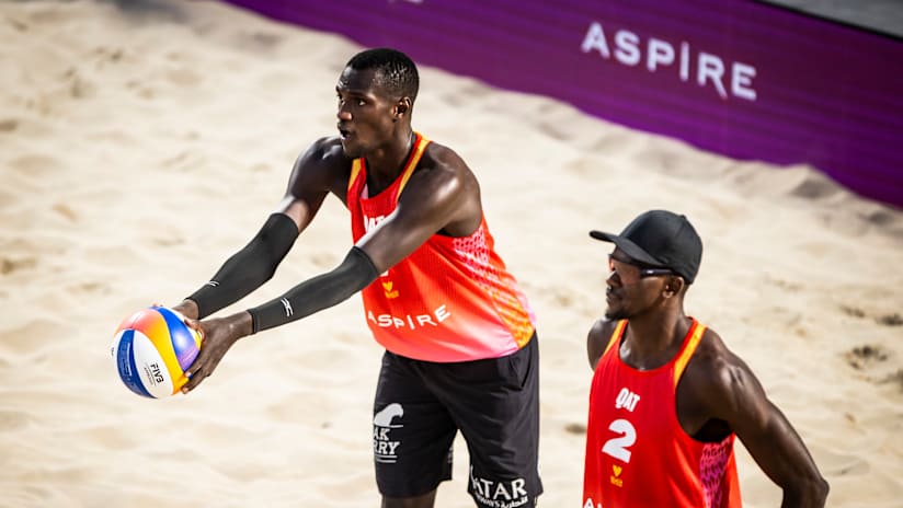 Cherif/Ahmed (QAT) vs. Perusic/Schweiner (CZE) - Pool A #27268773