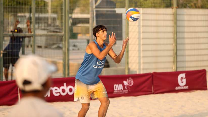Italian Beach Volleyball Player Marco Di Felice