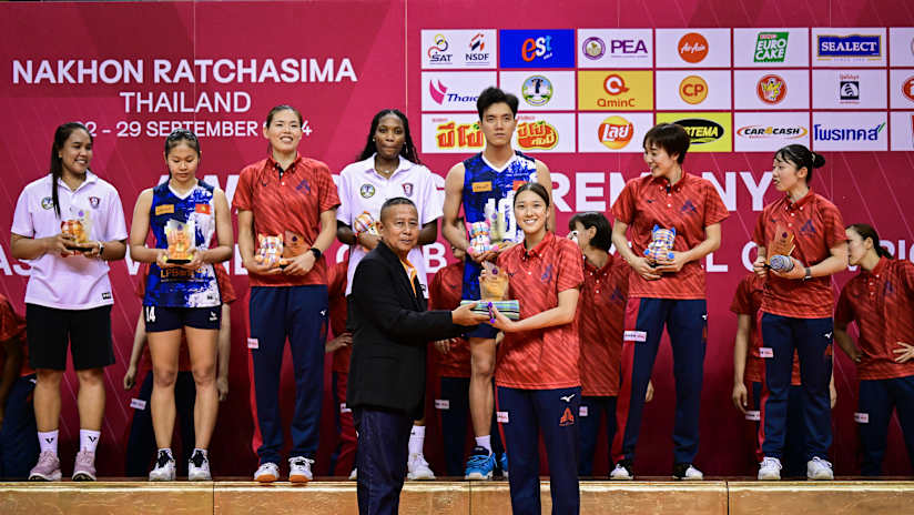 The Asian Women’s Club Volleyball Championship individual award winners (source: asianvolleyball.net)