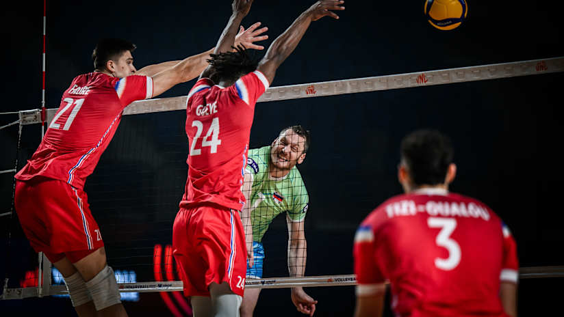 Slovenia (SLO) vs. France (FRA) men - Pool 4 - Preliminary Phase #48777574