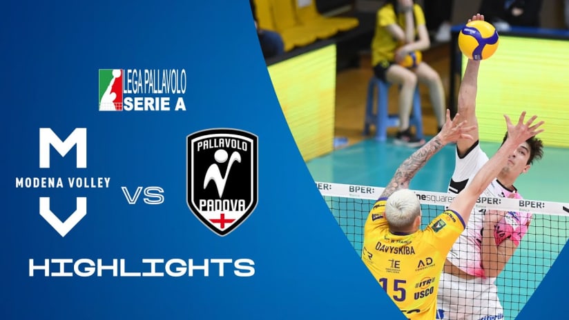 Modena vs. Padova | Highlights | Superlega | Playoff 5 Posto