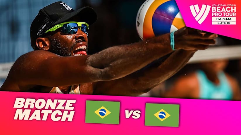 Evandro/Arthur Lanci vs. Andre/Renato - Bronze Match Highlights | Itapema 2025 #BeachProTour