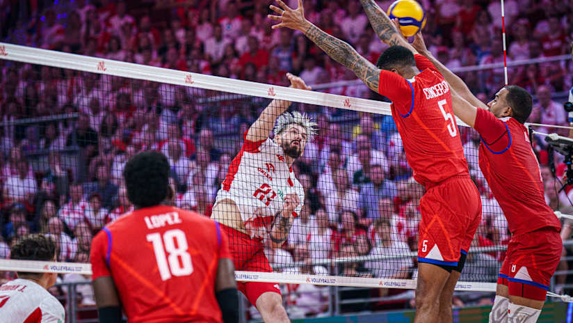 Cuba (CUB) vs. Poland (POL) men - Pool 7 - Preliminary Phase #51983480