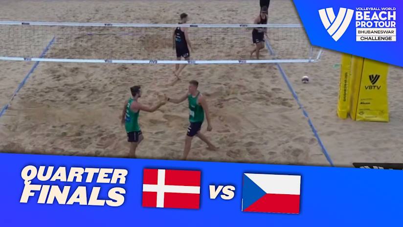 Brinck/Houmann vs. Semerad/Stocek - Quarter Final Highlights | Bhubaneswar 2026 #BeachProTour