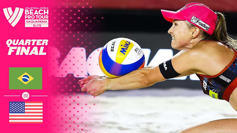 Taiana Lima/Talita vs. Cruz/Brasher - Quarter Final Highlights | Saquarema 2026 #BeachProTour