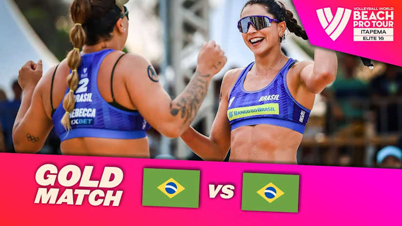 Taiana Lima/Talita vs. Carol/Rebecca - Gold Match Highlights | Itapema 2025 #BeachProTour