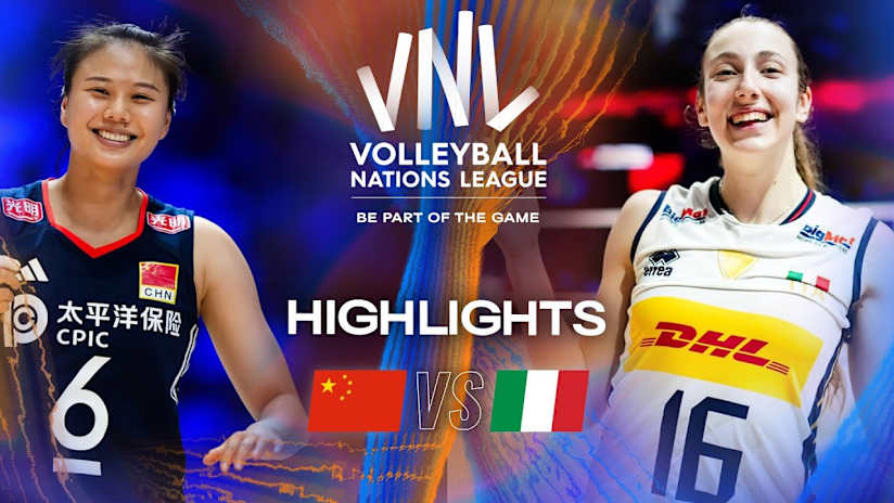 China 🇨🇳 vs. Italy 🇮🇹 - Highlights | Week 2 | Women's VNL 2025
