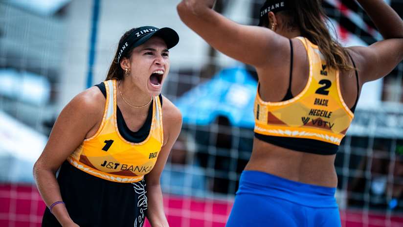 Hüberli/Kernen (SUI) vs. Vitoria/Hegeile (BRA) - Pool C #45715403