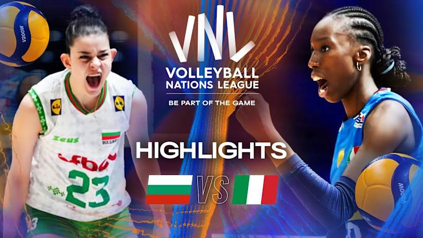 Bulgaria 🇧🇬 vs. Italy 🇮🇹 - Highlights | Week 2 | Women's VNL 2025