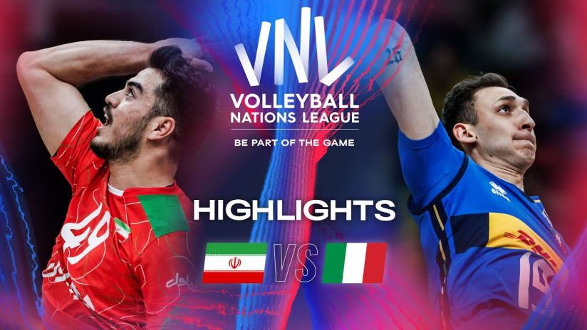 🇮🇷 IRI vs. 🇮🇹 ITA - Highlights | Week 1 | Men's VNL 2024