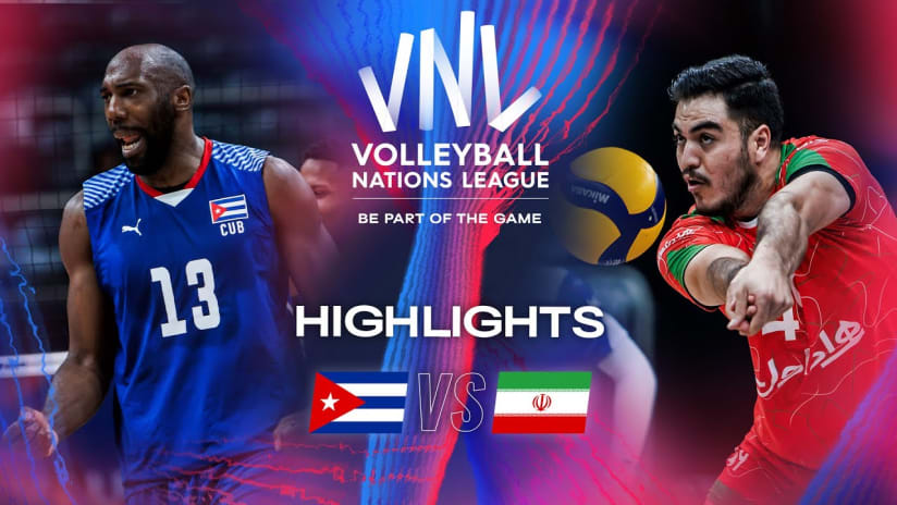 🇨🇺 CUB vs. 🇮🇷 IRI - Highlights | Week 1 | Men's VNL 2024