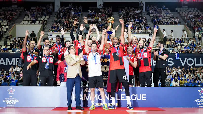 Al-Rayyan Sports Club (QAT) (RSC) vs. Osaka Bluteon (JPN) (OBT) men - Final 1-2 #44710729