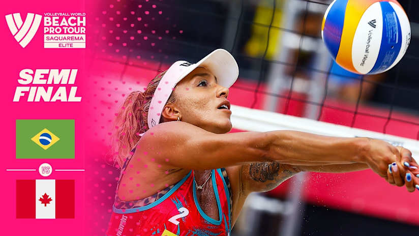 Carol/Rebecca vs. Melissa/Brandie - Semi Final Highlights | Saquarema 2026 #BeachProTour