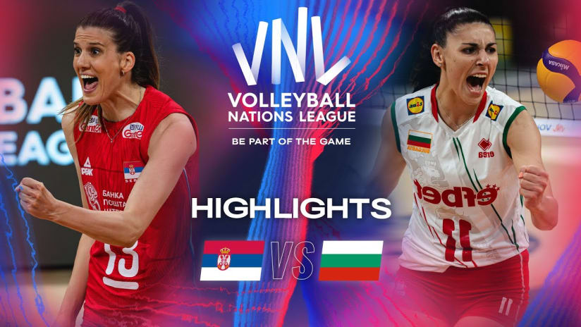 🇷🇸 SRB vs. 🇧🇬 BUL - Highlights | Week 2 | Women's VNL 2024