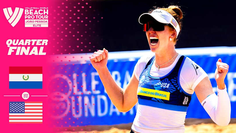Michelle/Corrales vs. Kraft/Cheng - Quarter Final Highlights | João Pessoa 2026 #BeachProTour