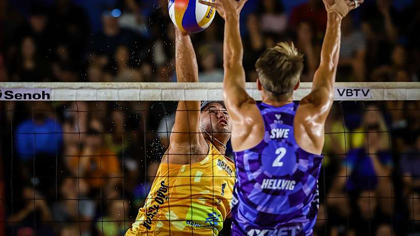 George in attack against the block of Hellvig