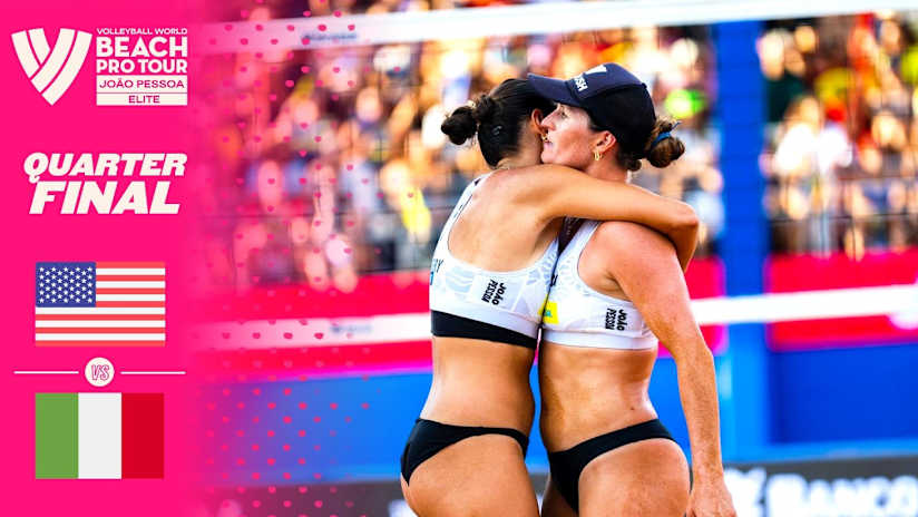 Savvy/Newberry vs. Scampoli/Bianchi - Quarter Final Highlights | João Pessoa 2026 #BeachProTour